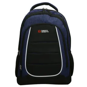 Enrico Benetti Campus Rugzak 15'' Zwart/Navy