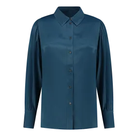   Fifth House Sage Blouse Donker Blauw KL